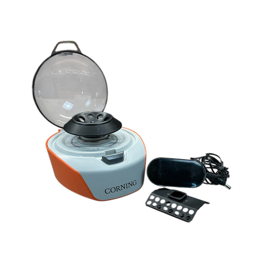 Corning Mini Centrifuge Model 6770 with Tube Rotor Adapters (Best Offer!)