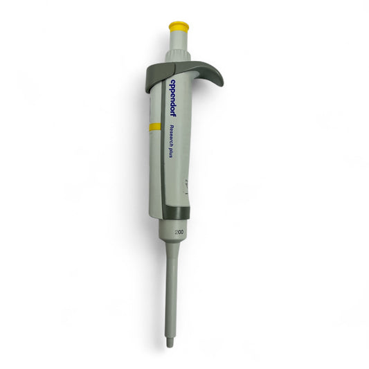 Eppendorf Research Plus Pipette 20–200 µL Single Channel Adjustable Volume