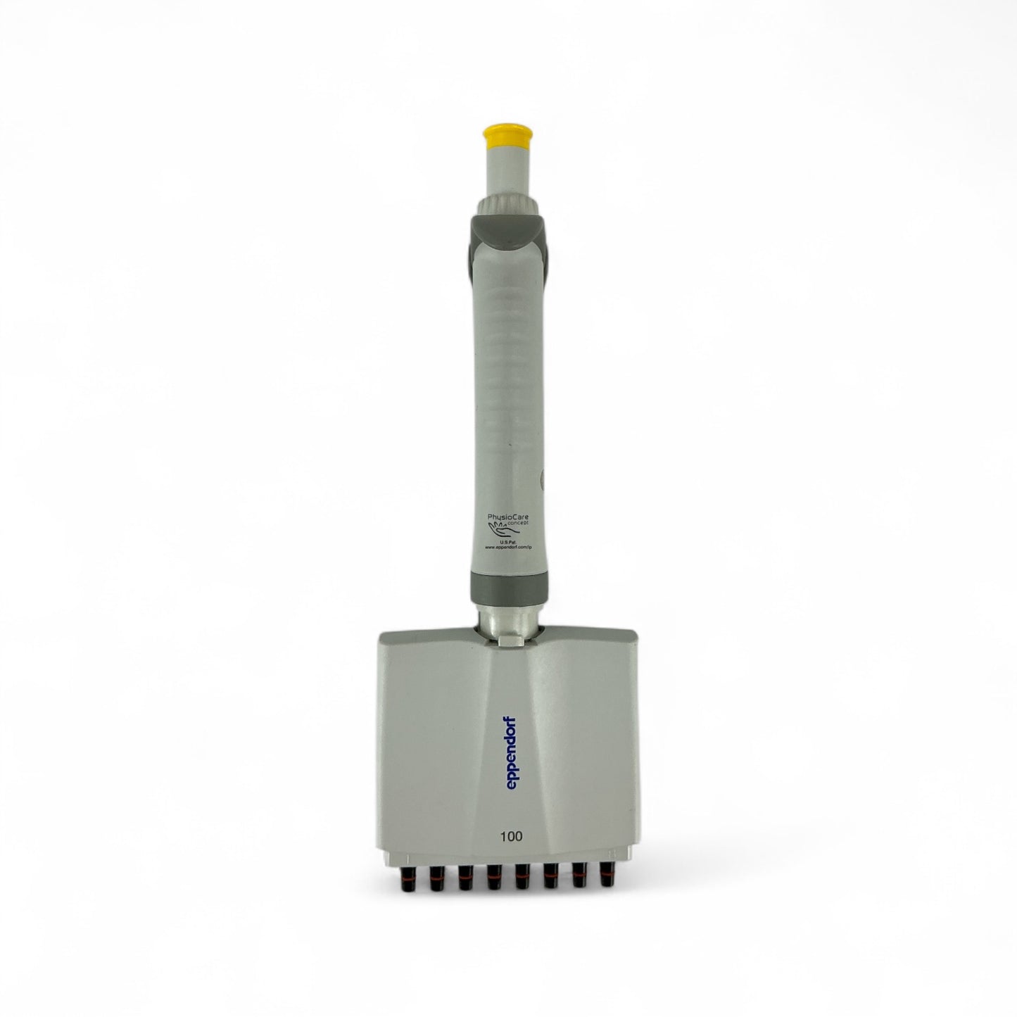 Eppendorf Research Plus 8-Channel Pipette 10–100 µL Manual Adjustable Volume