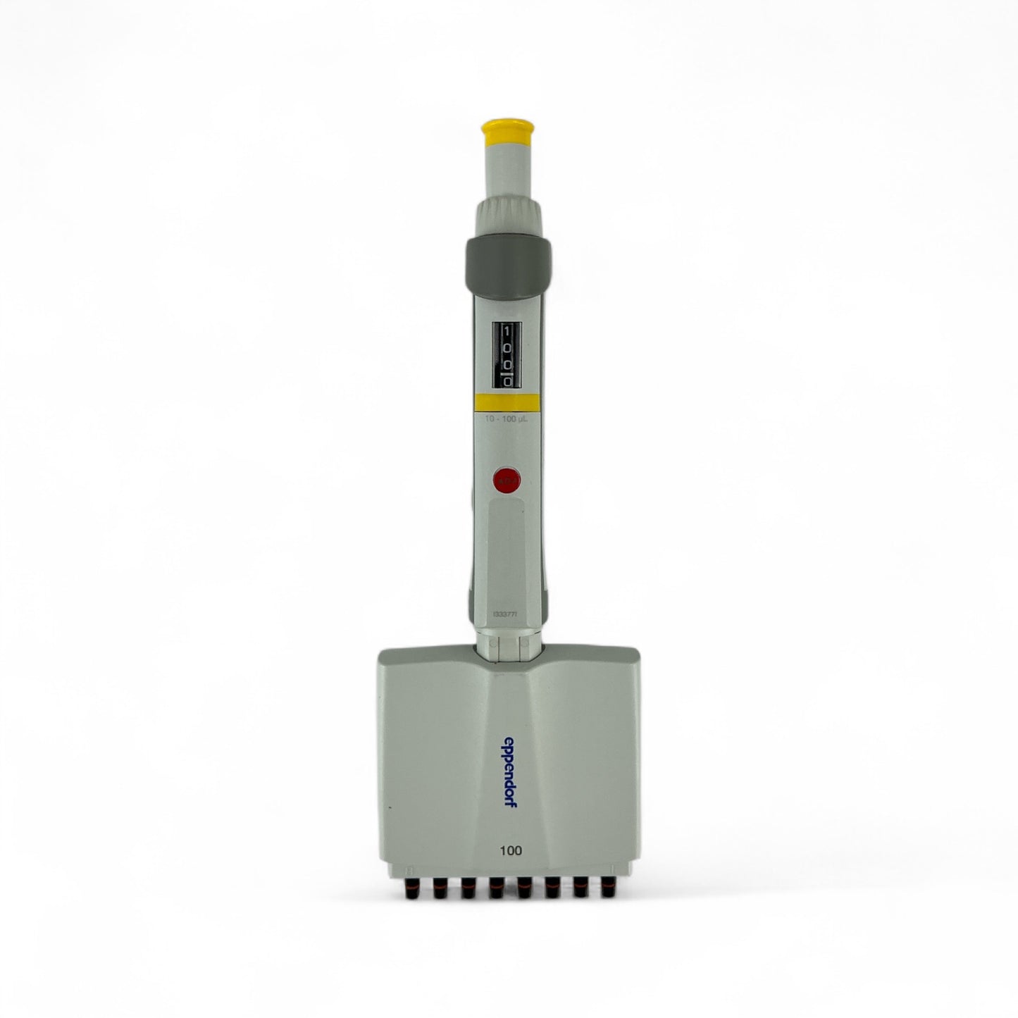 Eppendorf Research Plus 8-Channel Pipette 10–100 µL Manual Adjustable Volume