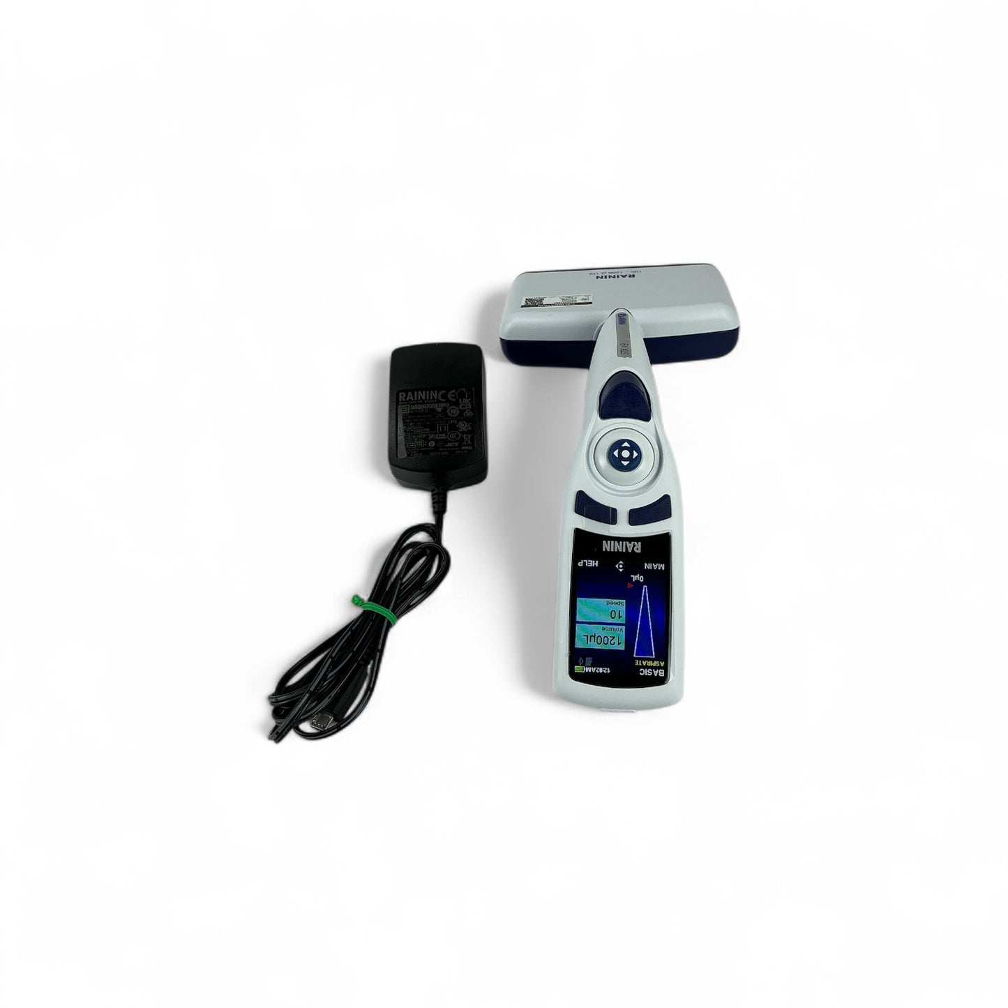 Rainin E4 XLS 12-Ch 100–1200 µL Electronic LTS Pipette + Charger Cal 3/26