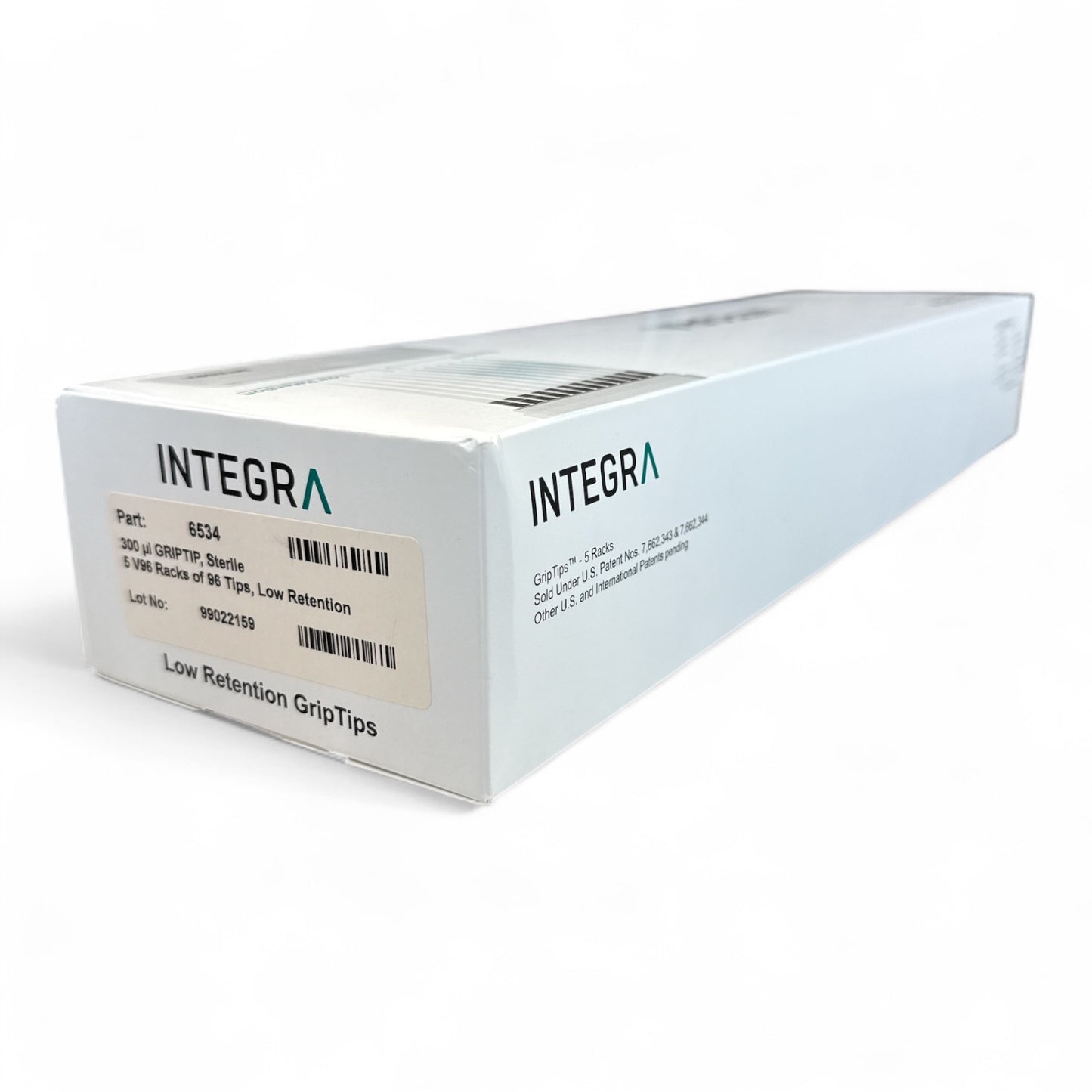 INTEGRA 300µL GripTips Low Retention, Part 6534, 5 Racks - 96 Tips (Best Offer!)