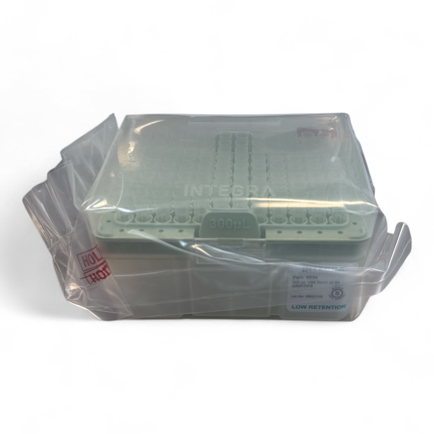 INTEGRA 300µL GripTips Low Retention, Part 6534, 5 Racks - 96 Tips (Best Offer!)