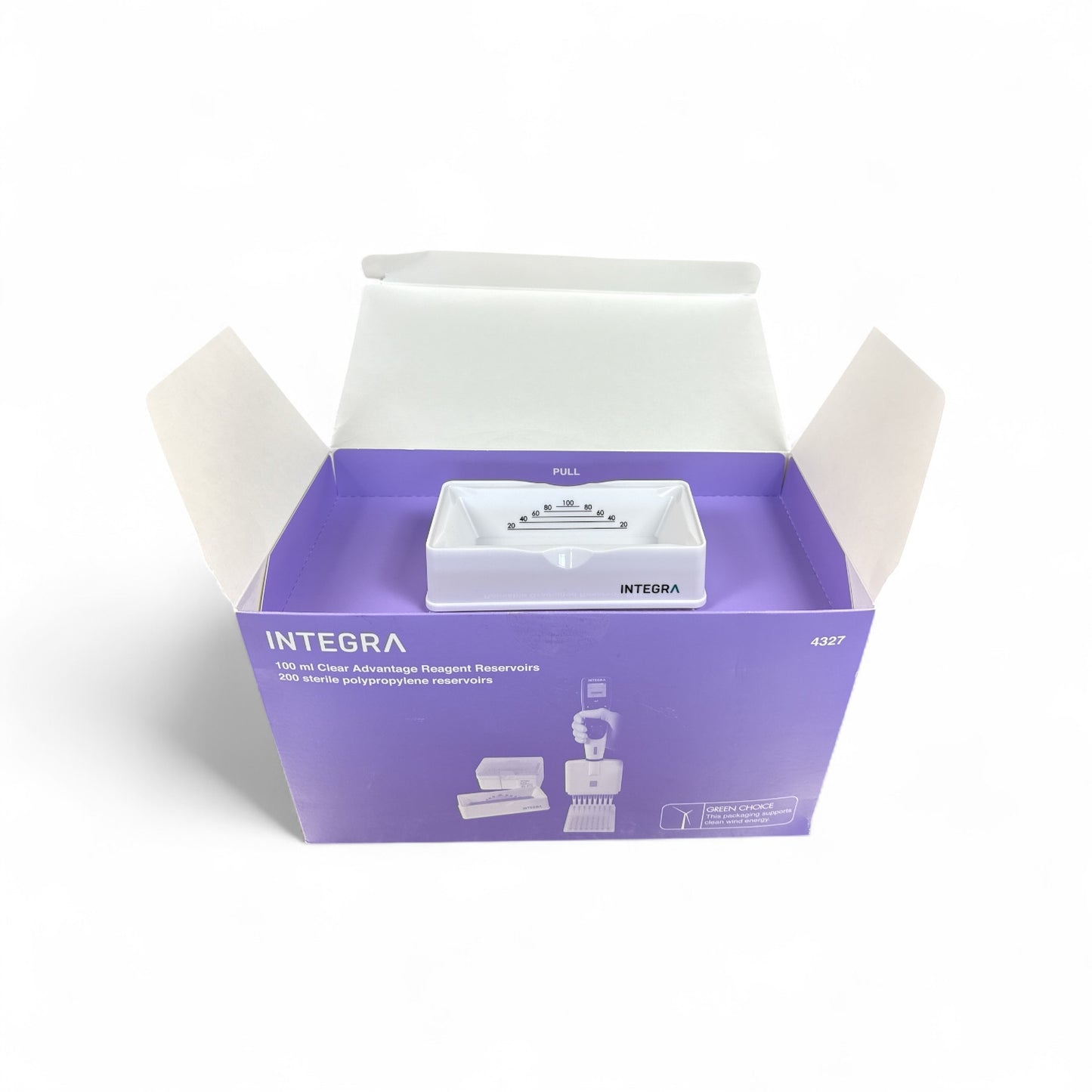 Integra 4327 100ml Clear Advantage Reagent Reservoirs