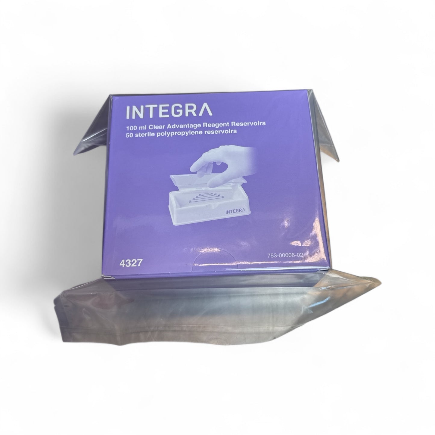 Integra 4327 100ml Clear Advantage Reagent Reservoirs