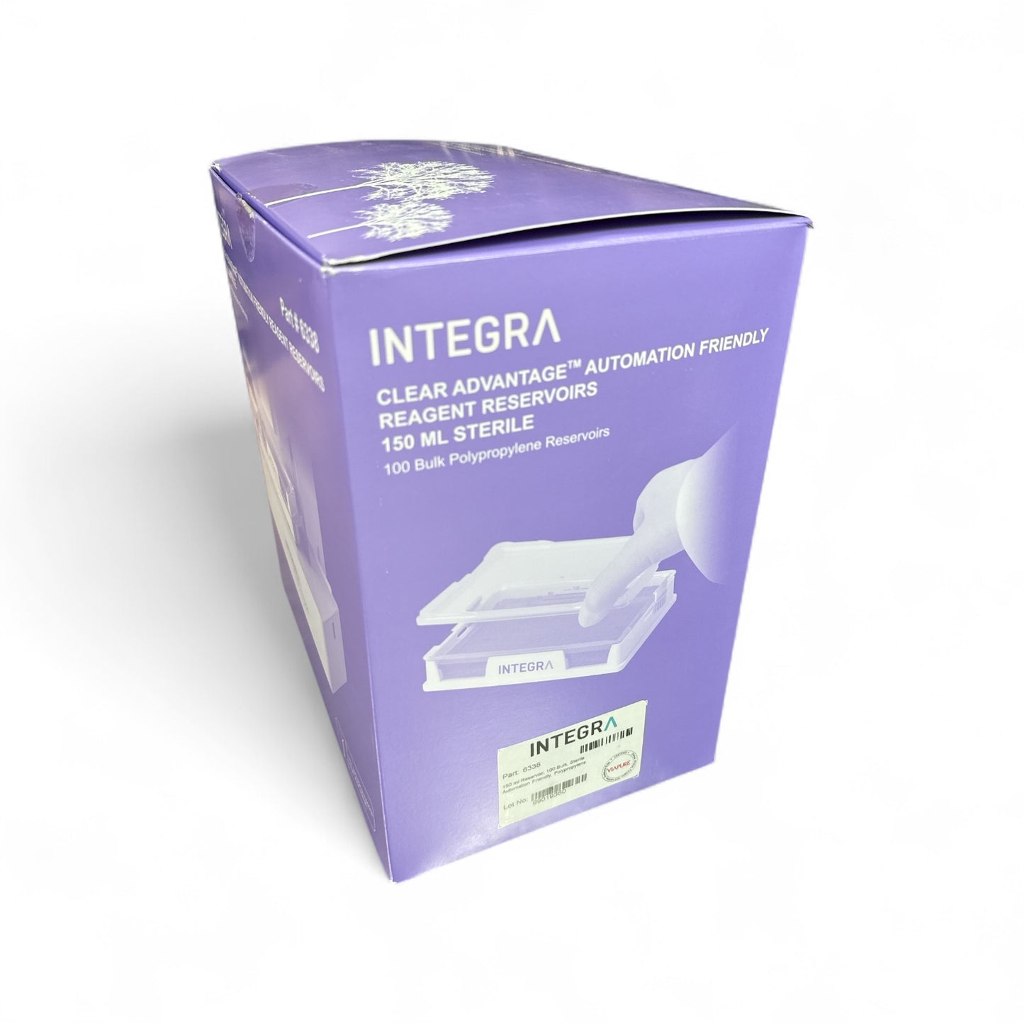 Integra 6338 150ml Clear Advantage Reagent Reservoirs