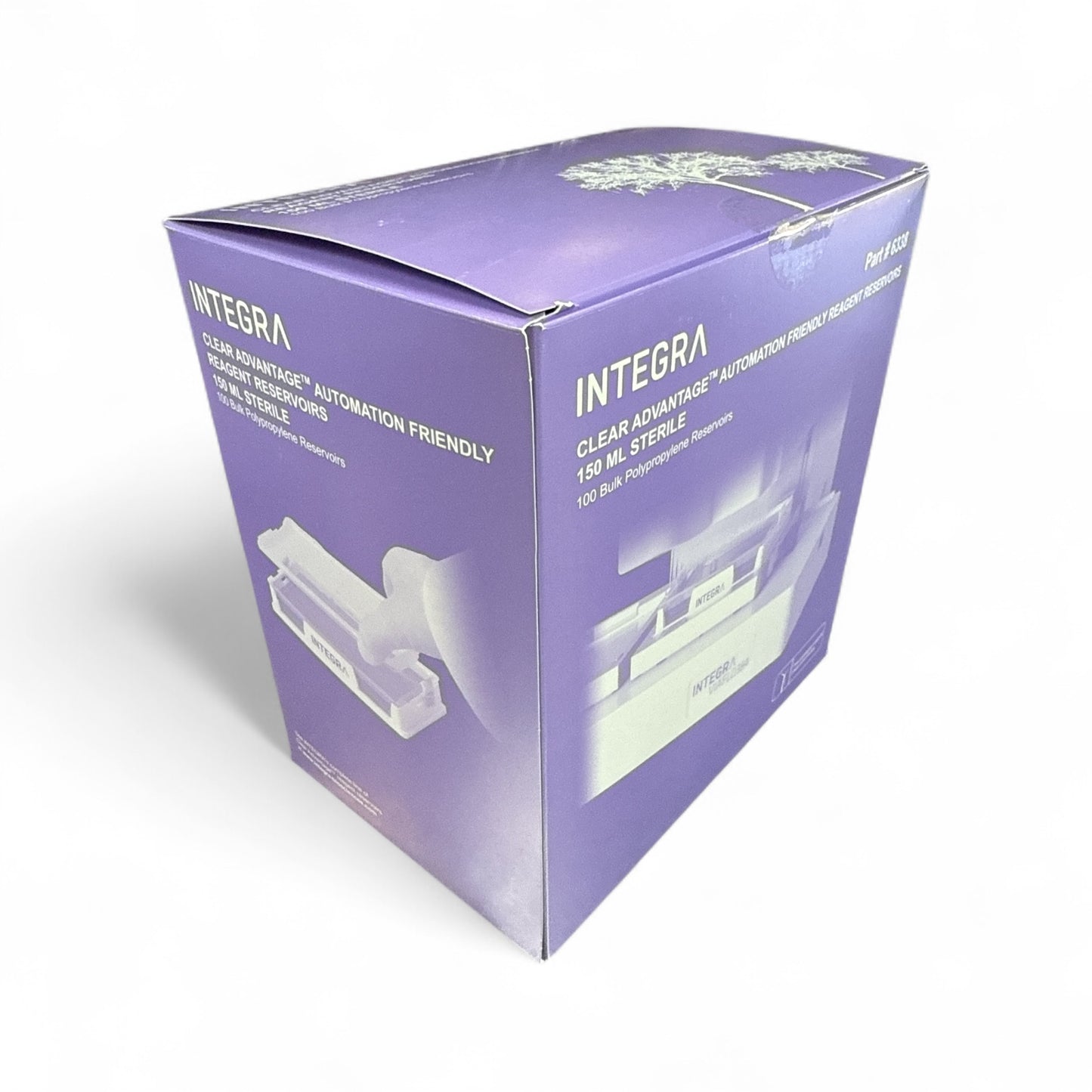 Integra 6338 150ml Clear Advantage Reagent Reservoirs