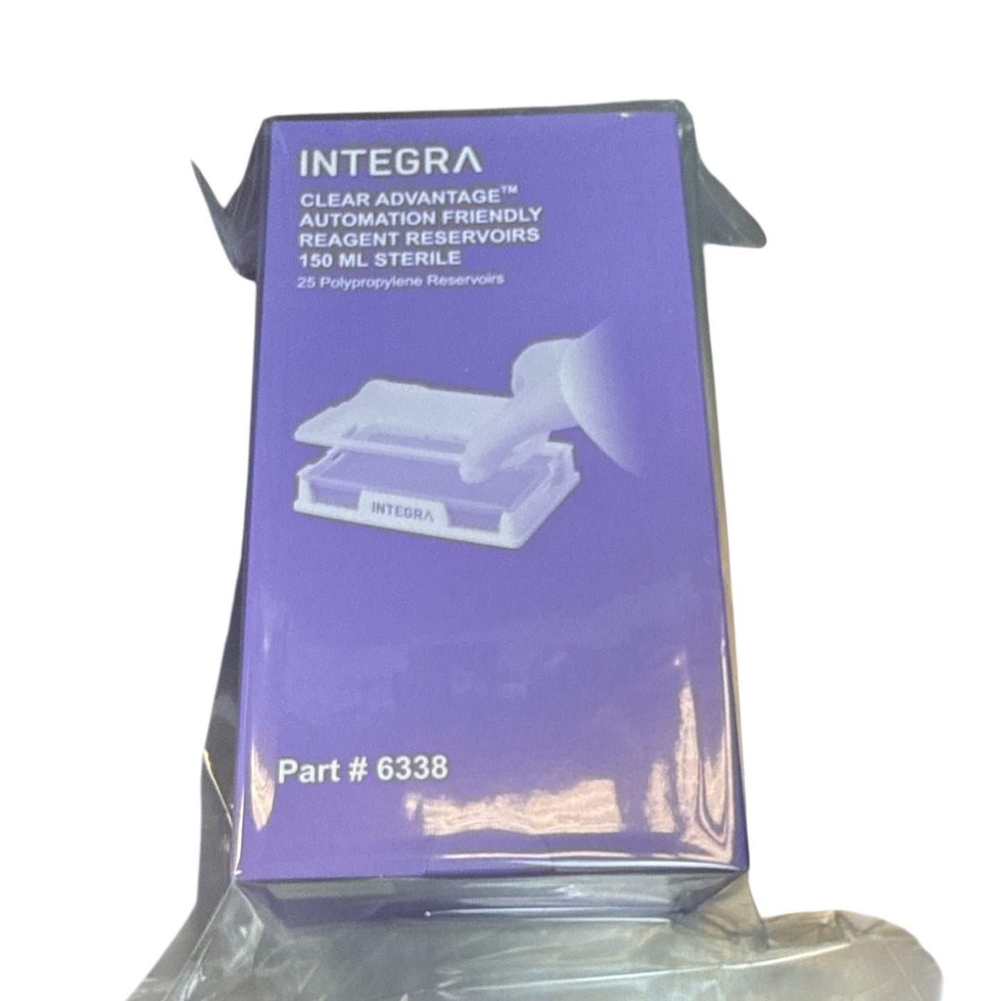 Integra 6338 150ml Clear Advantage Reagent Reservoirs