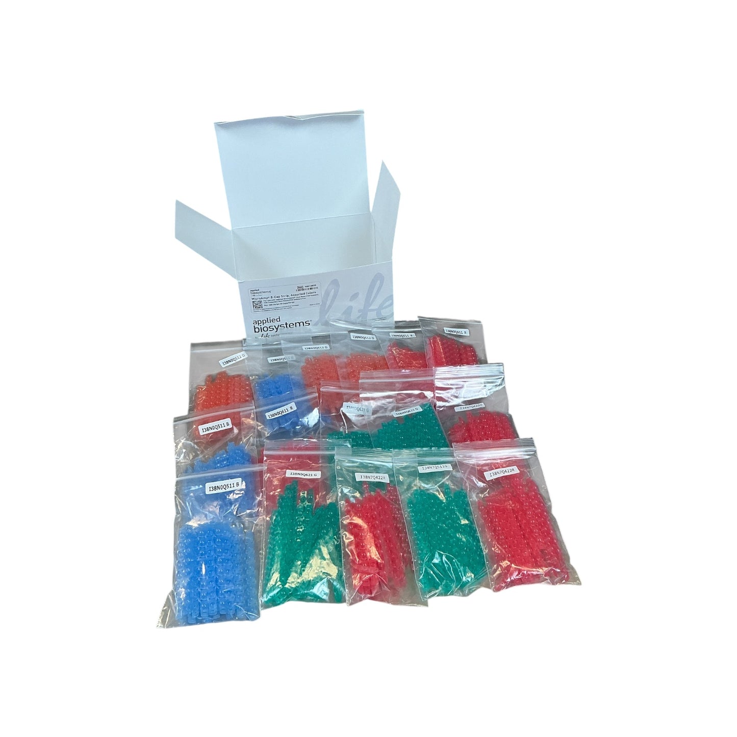 Applied Biosystems MicroAmp 8-Cap Strips & EnduraPlate Reaction Plates Lot (New Open Box!)