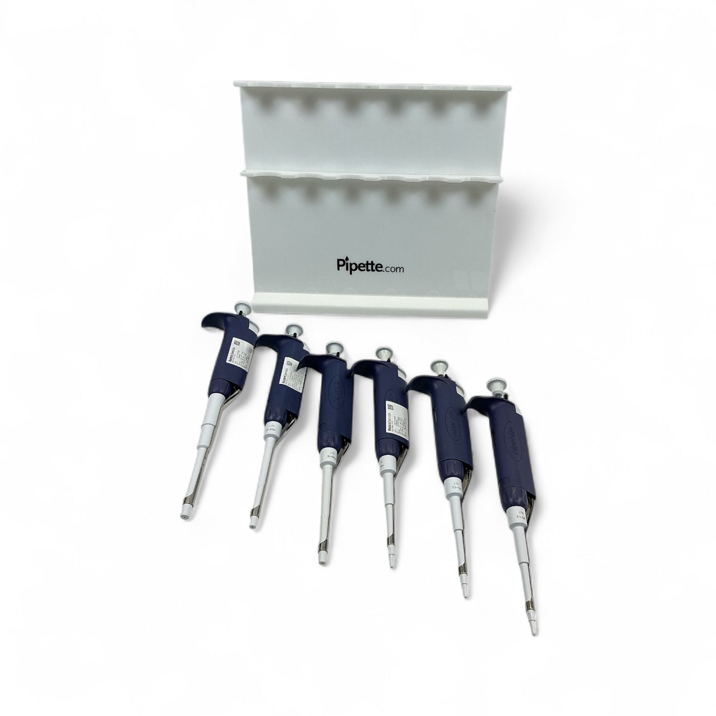 Rainin Pipet-Lite 6pc Set L2, L10, L20, L100, L200, L1000 & Stand