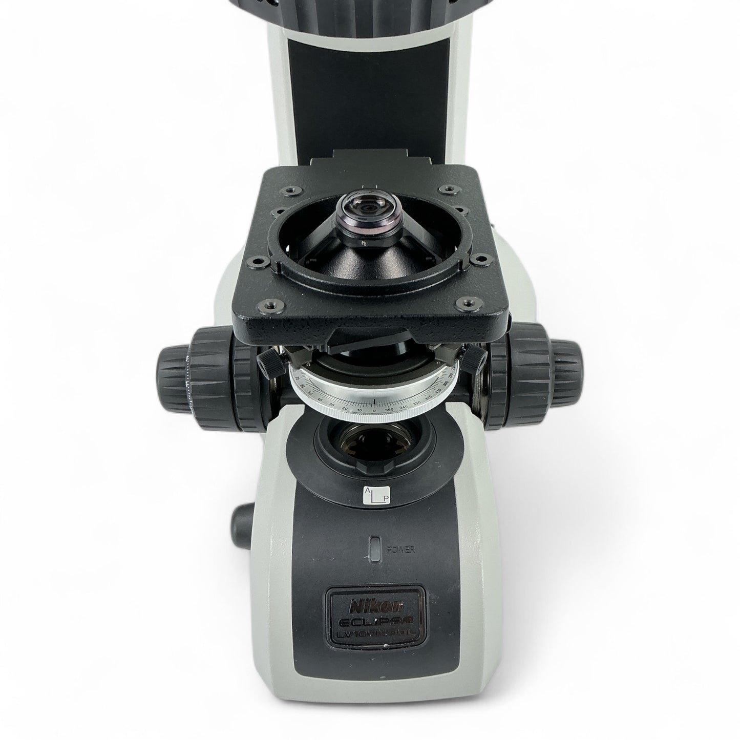 Nikon Eclipse LV100N POL Microscope – P-CL & P-I Analyzer – No Lenses/Stage