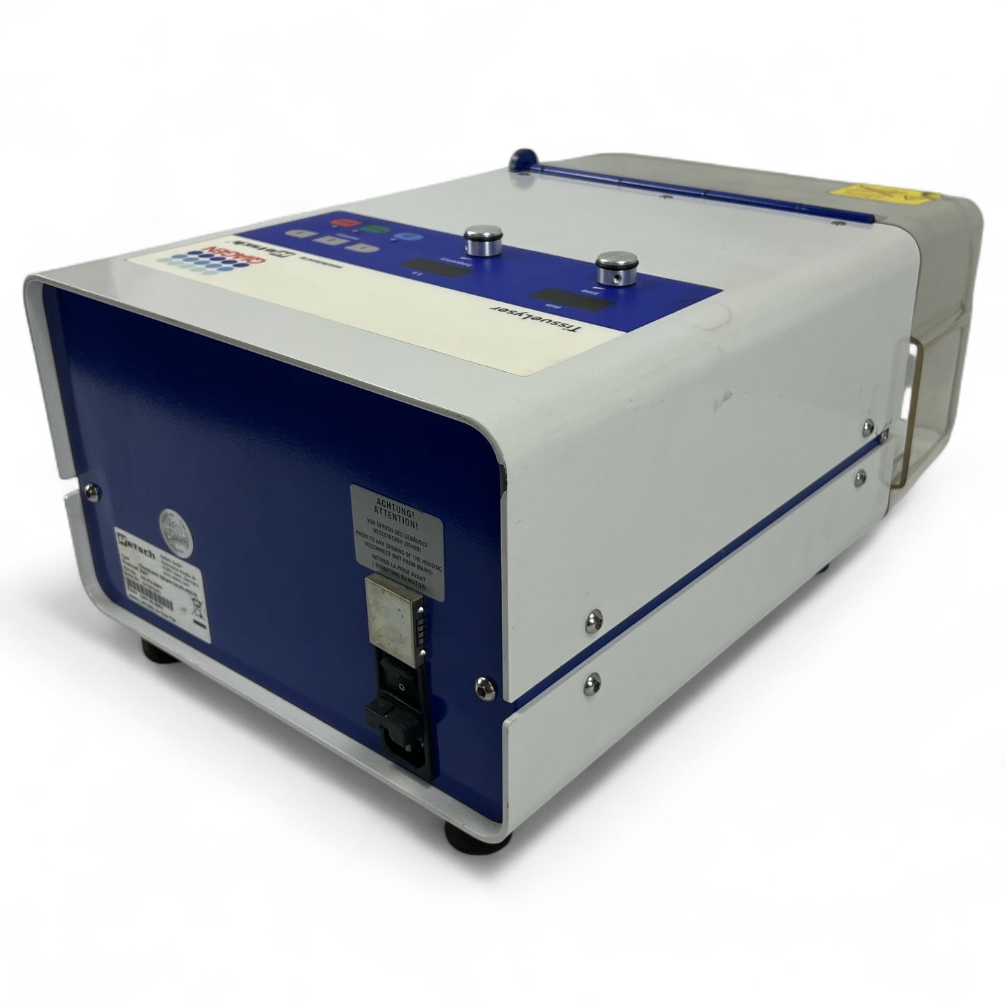 Qiagen TissueLyser by Retsch – Cat. 85210 – Part 20.742.0004 2×96 Racks