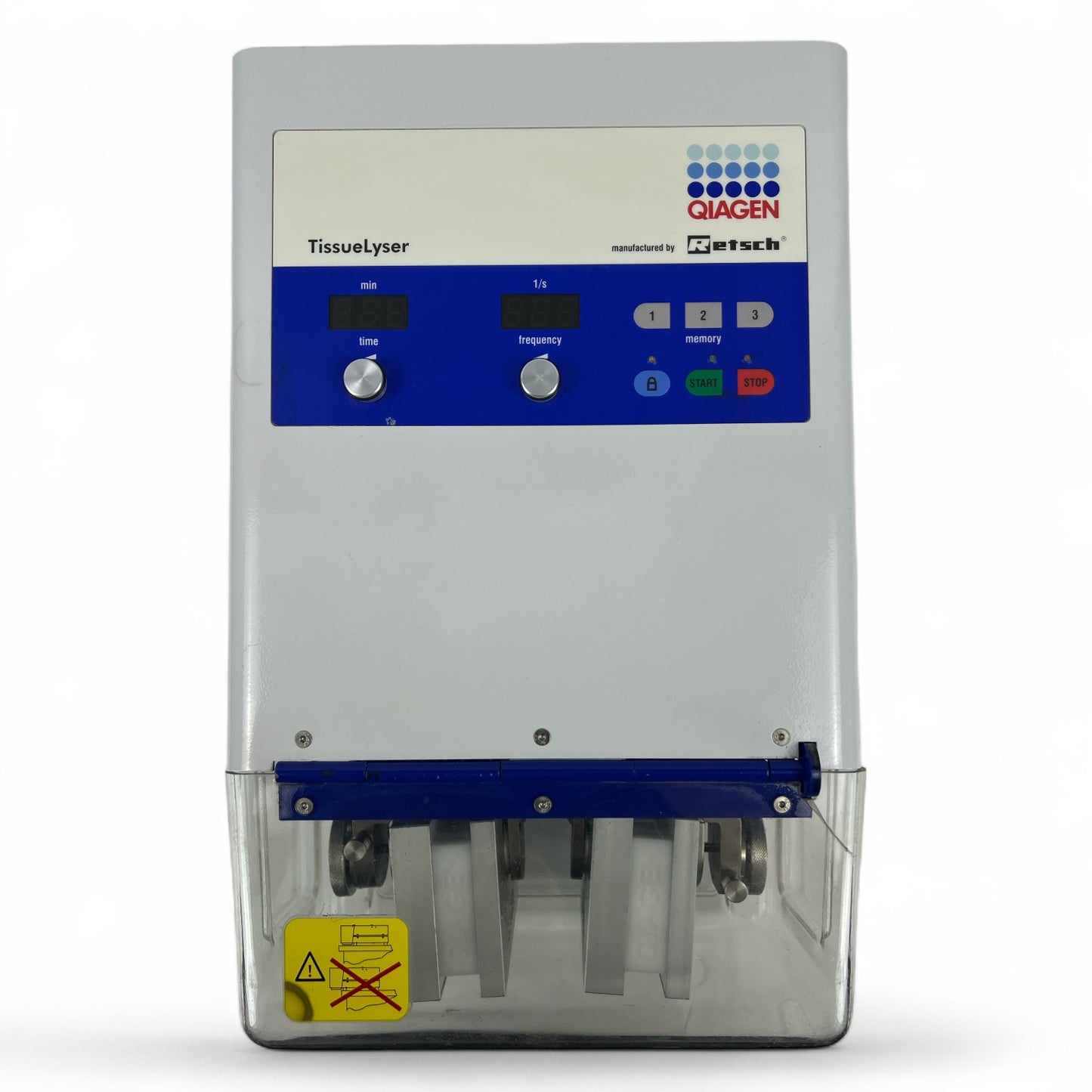 Qiagen TissueLyser by Retsch – Cat. 85210 – Part 20.742.0004 2×96 Racks