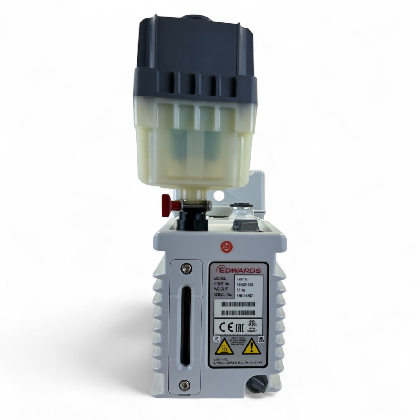 Edwards nRV14i Vacuum Pump & MS Noise Enclosure - Tested