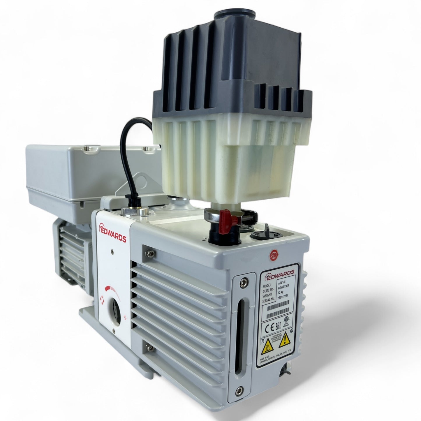 Edwards nRV14i Vacuum Pump & MS Noise Enclosure - Tested