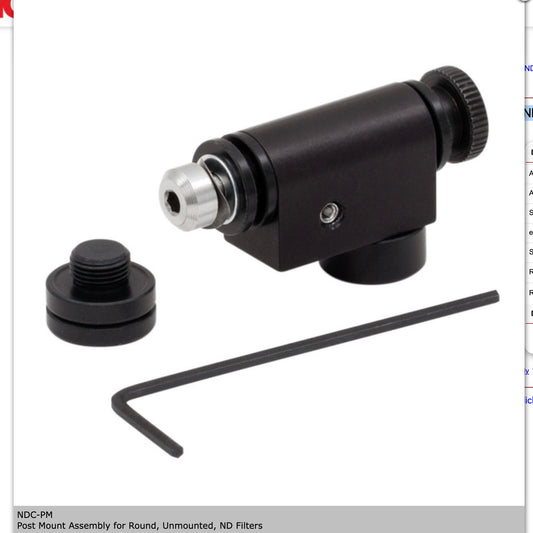 Thorlabs NDC-PM - Post Mount Assembly